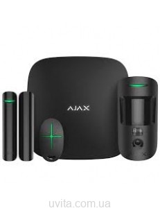 StarterKit Cam (чёрный) Комплект охоронної сигналізації Ajax